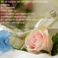 Ridgeway Flowers   Wedding Flowers and Funeral Flowers 1085634 Image 1